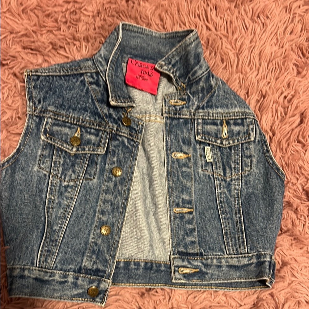 Vintage Denim Vest